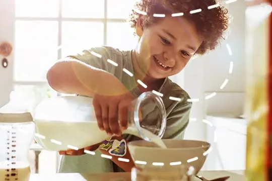 Dicas de café da manhã para crianças. Opções saudáveis e divertidas!