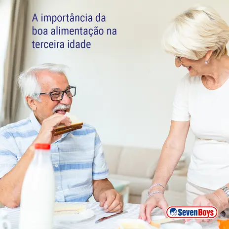 A importância da boa alimentação na terceira idade slide 1