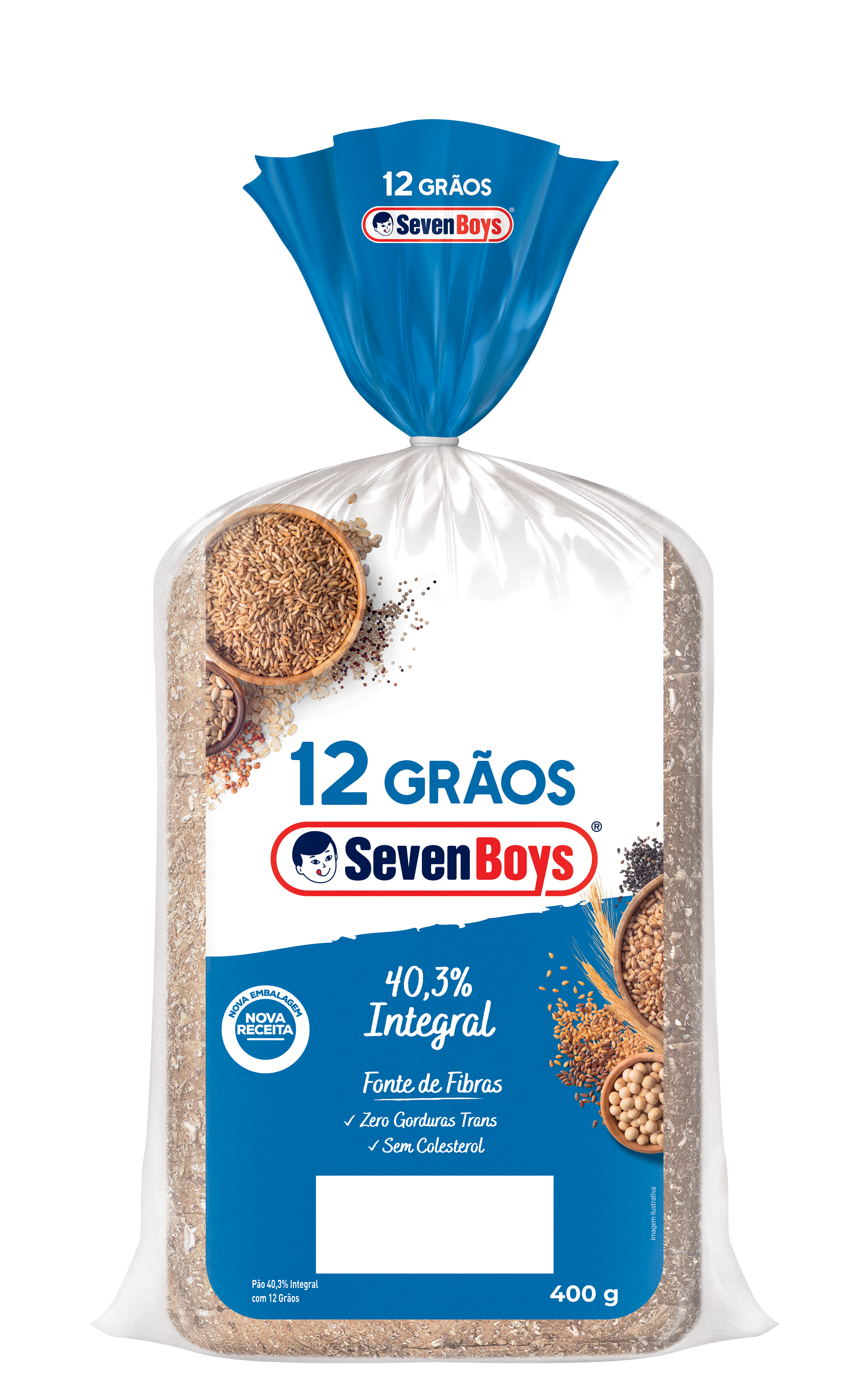 12 Grãos Fonte de Fibras